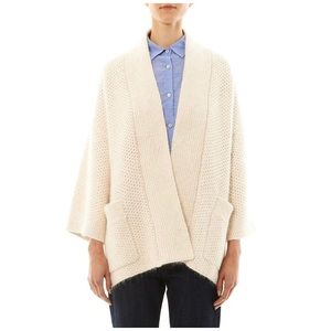 Isabel Marant Open Front Angora Cardigan